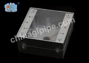 Ilmastikukindel Outlet Box 2-Gang Outdoor Ristkülikukujuliste Deep Outlets Boxes UL Certified