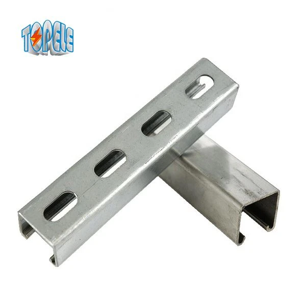 Tsingitud terasest Unistrut C Strut Channel