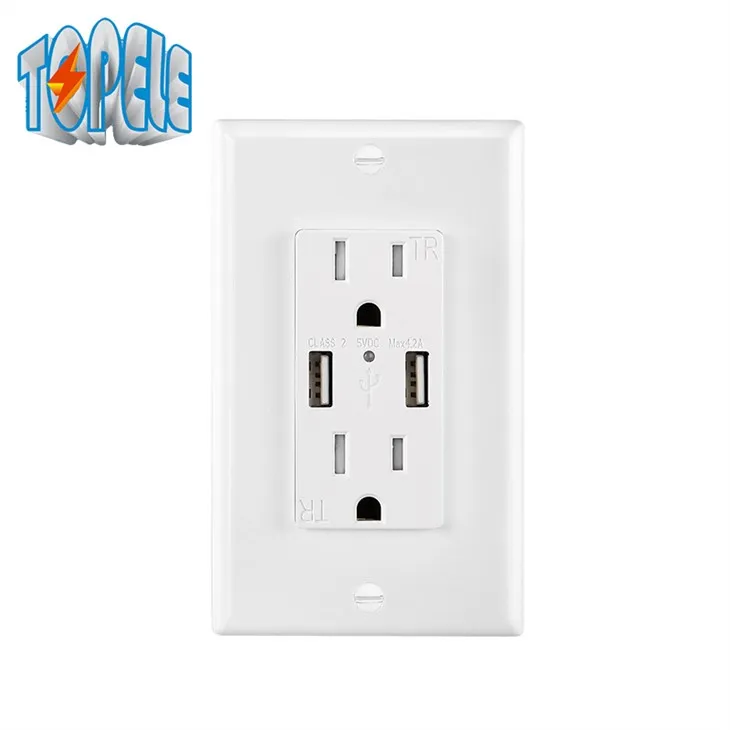 Nutikas kiire USB-laadija 15A võltsimiskindel väljund siseruumides